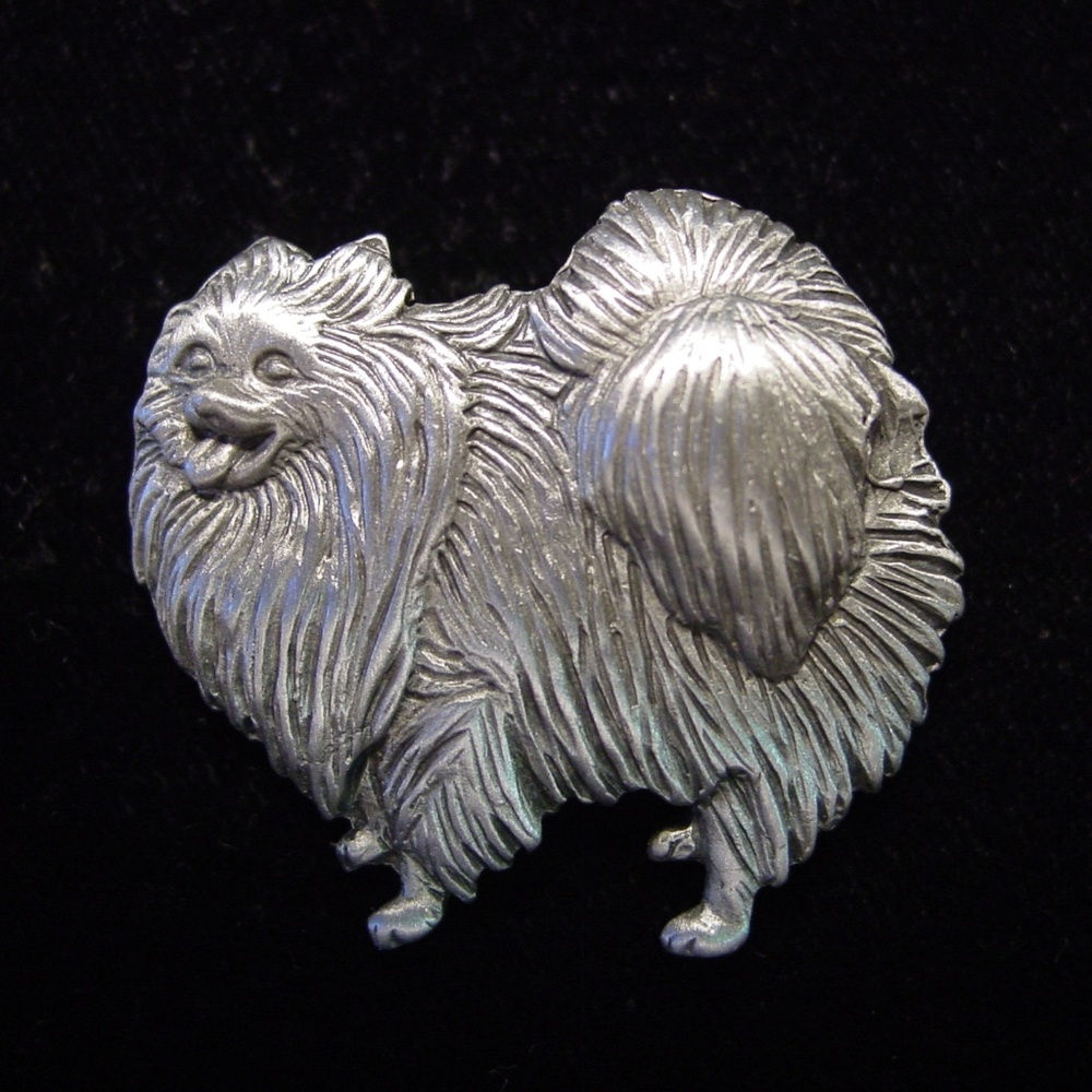 COPY - COPY - 🆕 ‘Pomeranian DOG' Pin Brooch